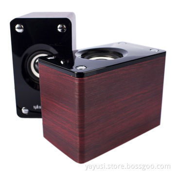 USB powered 2.0, wooden speaker